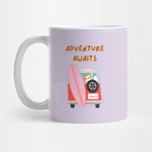 Adventure Awaits Sloth Mug